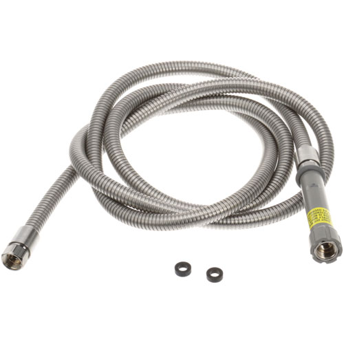 (image for) T&S Brass B-0108-HOSE 108 in S/S FlexibleHose 